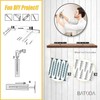 BATODA 6" Floating Shelf Bracket Heavy Duty (4 pcs) –