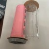 diebold Banking Canister Tube Carrier CLEAR/pink Body Diebold Works With