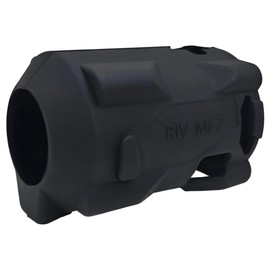 PEHUAP M12 FUEL Stubby Impact Driver Protective Boot for Milwaukee 1/2 & 3/8 in. Impact Wrenches 49-16-2554, Compatible with 2554-20, 2555-20, 2555P-20 Models,Durable Black Cover (Boot Only)