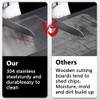 Titanium Chopping Board, Titanium Cutting Board, Multifunction Double-Sided Food Grade
