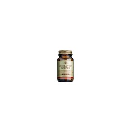 Solgar Chelated Copper 25mg 100 Tablets