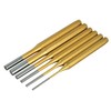 Blue Spot Tools 22449 B/SPOT Gold Pin Punch (6-Piece)