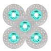 LEKOMESH Rock Slab Grinding Disc - 4.5 inch Glass Cutter