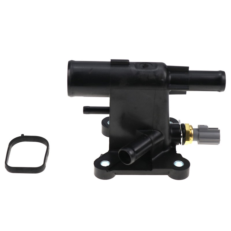 YQABLE CP9Z-8K556-B Thermostat Housing Water Outlet W/Temp. Sensor for 2012-2018