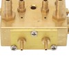15 Holes Dental Cabinet Integrated Air Water Chassis Valve Copper