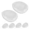 6piezas Esponjas De Maquillaje De Silicona Reutilizables De Herramienta De