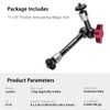 Lanxire 8 Inches Adjustable Friction Power Articulating Magic Arm with