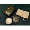 Poker DEALER button: Lighted Rechargeable LED (set of 2)