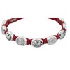 Divine Mercy Blessing Bracelet with Red Cord adjustable