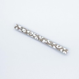 KAMIPITA Glitter Regtangle(74*5.8mm) Non-marking Hair Clips, Hairpins and Hair Bands (3, Glitter Champagne)
