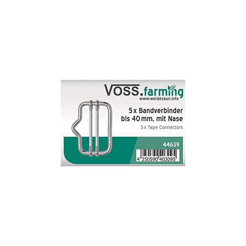 VOSS.farming 5 x Tape Connectors up to 40 mm (with