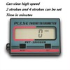 Gexmil Handheld Digital Induction Chainsaw Tachometer, 2 Stroke 4 Stroke