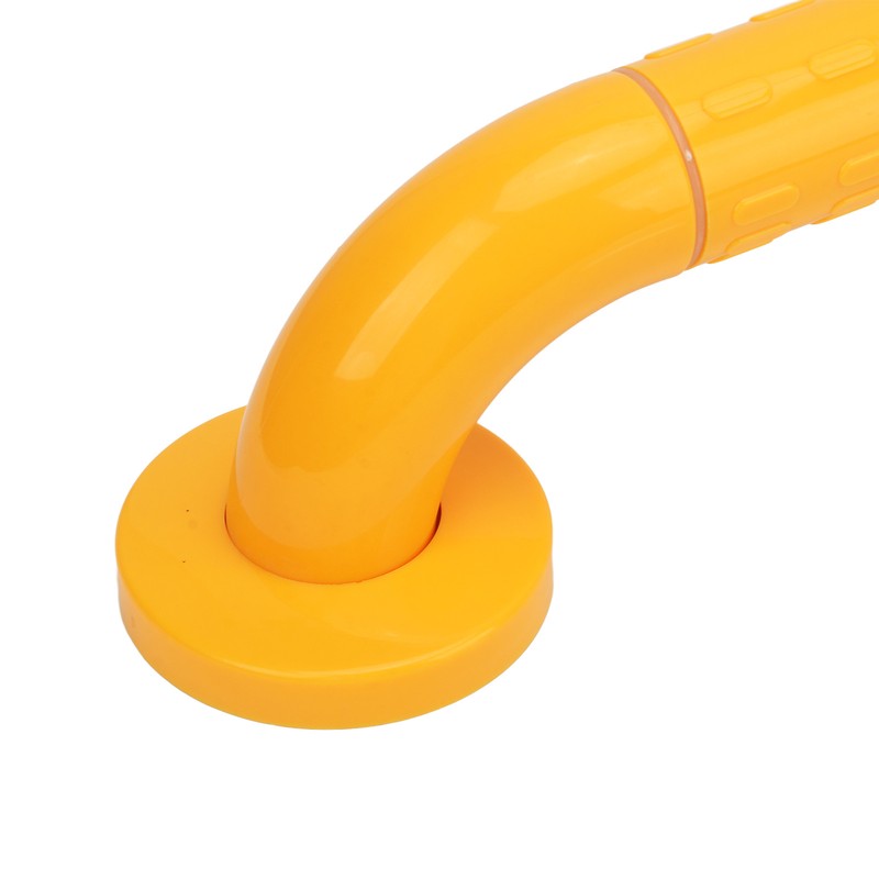 Bathroom Grab Bar Yellow Stainless Steel Anti Slip Anti Fall
