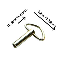 NXPpiULeh 3Pcs Triangle Key Strong Metal Music Box Keys for Clockwork Winder Set for Music Box Mechanism Easy Adjustment Smooth Winding