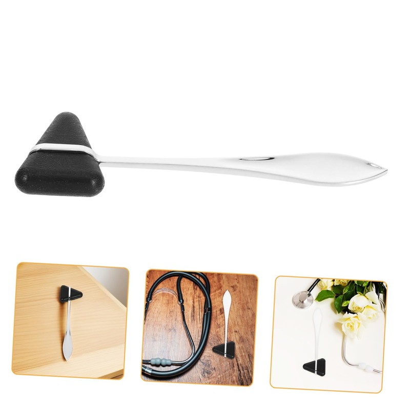 ABOOFAN Multi Purpose Dual Head Hammer Ergonomic Medical Testing Tool