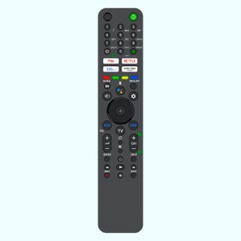 AULCMEET Ersatz-Sprachfernbedienung RMF-TX521E Fit for Sony X72K 4K Ultra HD Smart TV (Android TV) KD-43X72K KD-43X73K KD-50X72K KD-50X73K KD-32W800 KD-32W804 RMF-TX521E SUB RMF-TX520E