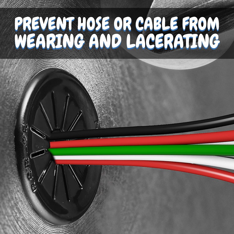 OhLectric Snap Bushing With Shutter - Plastic Snap Bushing for