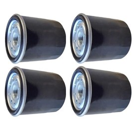 4 PK Heavy-Duty Oil Filter for Commercial Engines 15193-32400 120-345 Compatible with Kubota Loaders, KH-Series and KX-Series Excavators – 3/4"-16 Thread