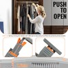 Push to Open Door Catches 4Pcs Hidden Cupboard Lock Non