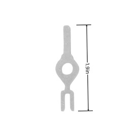 #1209 Light Key Tamper Proof Electrical Switch Key for Hubbell Kellems Wall Switch Key Fork Key Light