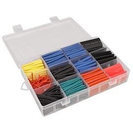 McPower Heat Shrink Tubing Kit 560 Pieces in Assorted Box - Multi-Coloured
