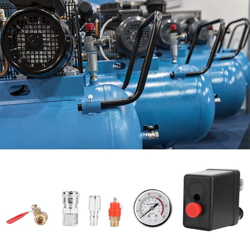 3-Phase 4-Hole Pressure Switch, 380V 3-Phase 4-Hole Air Compressor Pressure