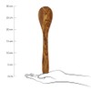 HOFMEISTER® Olive Wood Cooking Spoon (Round Cooking Spoon Olive Wood