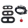 3 Packs Bearded Dragon Harness and Leash Adjustable(S,M,L) - Soft