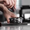 Tongke WDT Wooden Espresso Distribution Tool, Stainless Steel Needle Distributor,