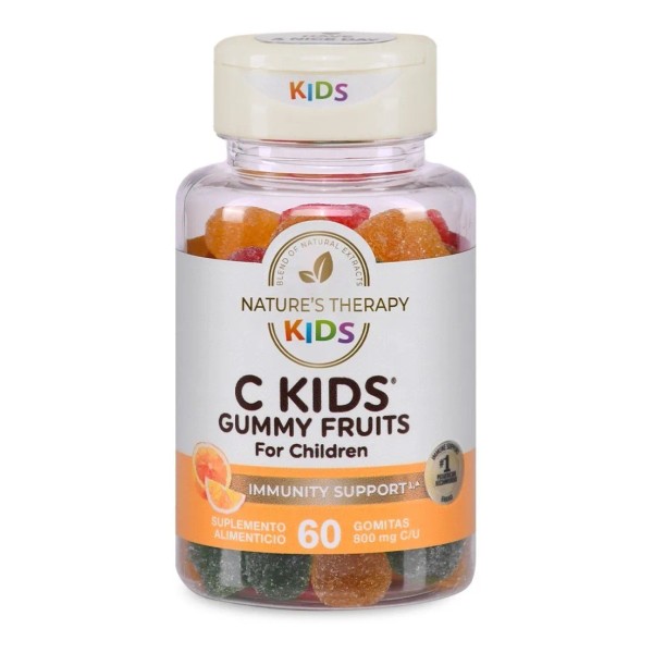 Nature's Therapy Vitamina C En Gomitas Para Niño, Sistema Inmune