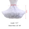 Women's Petticoat Skirt Elastic High Waist Ballet Sweet Puffy Skirt