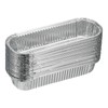 HARFINGTON 20pcs Aluminum Foil Pie Pans 6.5" Rectangle Disposable Non-stick