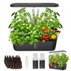 Hydroponics Growing System Kit 52 Pods, Indoor Herb Garden with