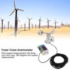 Wind Speed Alarm Device 3 Fan Blades Tower Crane Anemometer
