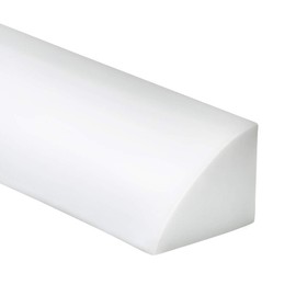 Duzzy 59 Inch Corner Water Strip Dam, Water-Blocking Self-Adhesive Baffle for Suitable for The Gap Between the Shower Kitchen Countertop Sink and Cooktop