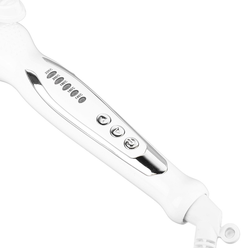 Curling Iron Adjustable Temperature Hair Curler Wand With Ceramic Coating