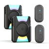 CallToU Hearing Impaired Doorbell 1000FT Wireless Battery Operated Door Bell