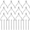 12 Pcs Professional Cuticle Trimmer, Stainless Steel Cuticle Nippers Professional
