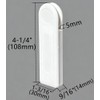 APUXON 2 PCS Cord Weight for Vertical Blind Roller Window
