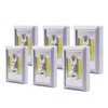 LINLUX Battery Operated Switch LED Lights, Portable Tap Light, Push