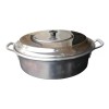 Alumexsan Arrocera Baja De Aluminio De 5 Litros, 28cm De