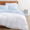 LANE LINEN 100% Organic Cotton Full Size Sheet & Pillowcase
