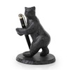 DreamsEden Unique Pen Holder, Cast Iron Bear Pen Stand Desk
