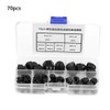 70pcs Cap Nut, Acorn Nut Set Protector Kit for Protecting