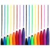 BANDIDOS Pack 16 Chunky Jumbo Fibre Pens - Thick Easy