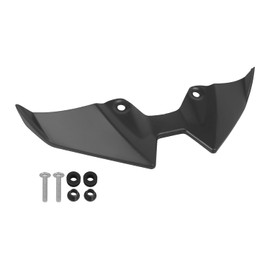 Alerón delantero de reemplazo con pico para rueda delantera de motocicleta, aleta, cono nasal, alerones para Kawasaki Z900 2025 2026, extensión, cubierta de alerón (Negro mate)