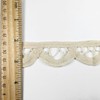 1-1/4 Inch Vintage Cluny Lace Trim by 3-Yards, Natural, SP-2852