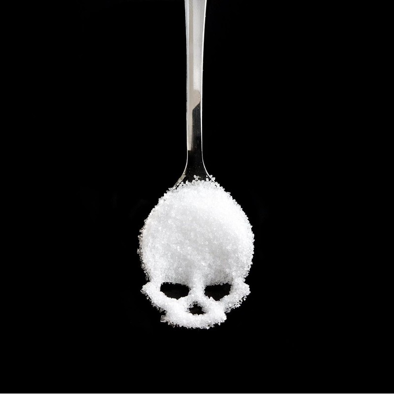 Cafurty 2 PCS Stainless Steel Spoons Skull Sugar Spoon Tea