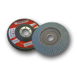 Abracs 115 x 22m x 80g Zirconium Flap Disc (5 Pieces)
