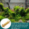 NAMIC Solid Brass Bulkhead Fitting, G3/4 Male Thread, 100 mm,